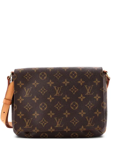 Louis Vuitton Pre-Owned Musette Tango Handbag Monogram Canvas shoulder bag Brown K3AP72P9GVA61NVF