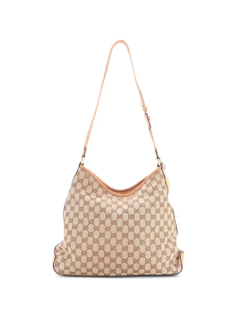 Gucci Pre-Owned Marrakech GG Canvas Medium hobo bag Brown HSAHTT5DWXAZ8KYH