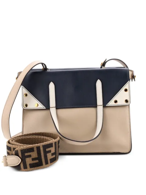 Fendi Pre-Owned Flip Leather Small tote bag Multicolour EY1XJLL88R1WEBCR