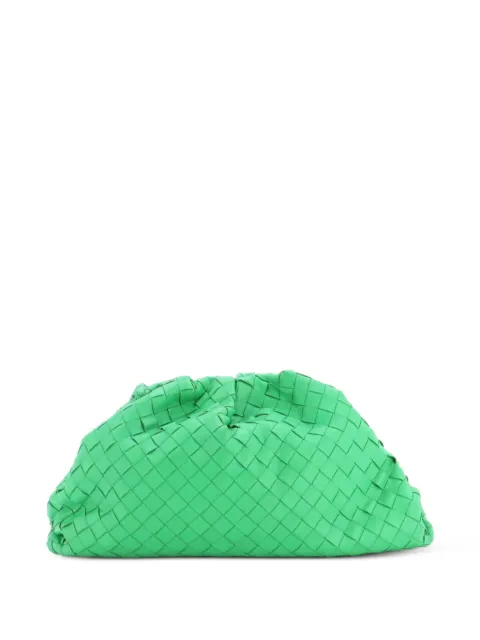 Bottega Veneta Pre-Owned The Pouch Intrecciato Nappa Teen crossbody bag Green D9CTO54WDDO7IWZI