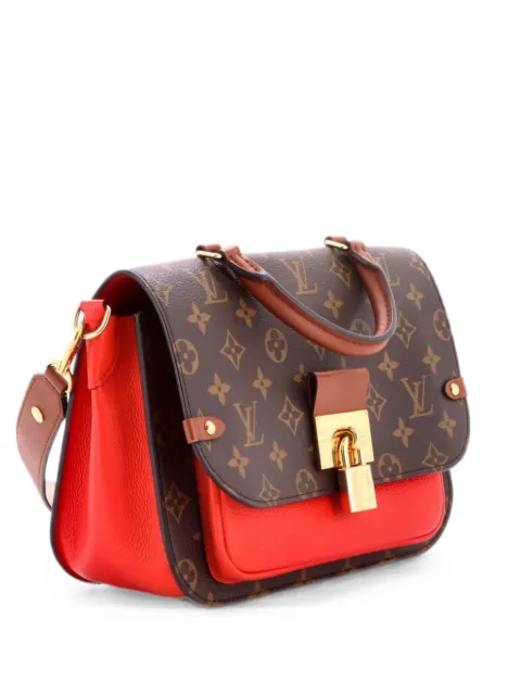 Louis Vuitton Pre-Owned Vaugirard Handbag Monogram Canvas with Leather satchel Red XBDBR3YT13Y1ZVVB