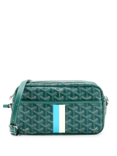 Goyard Pre-Owned Cap Vert Bag Printed Coated Canvas crossbody bag Green QXT7THDLACLJB624