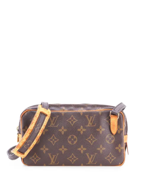 Louis Vuitton Pre-Owned Pochette Marly Bandouliere Bag Monogram Canvas crossbody bag Brown QXONX4DBYAFH656I