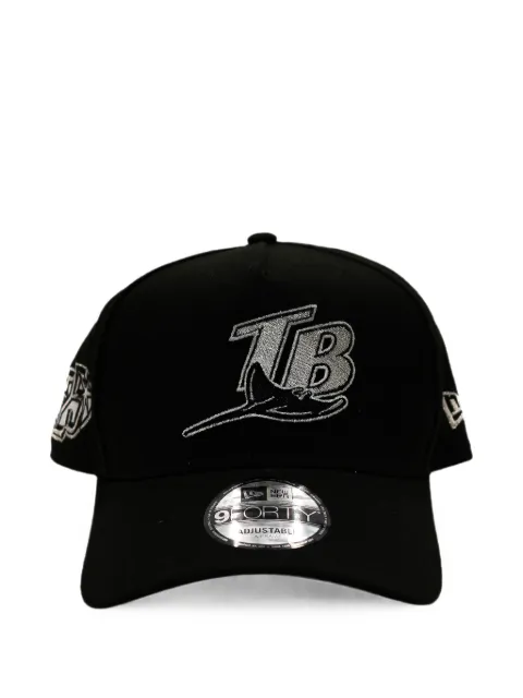 NEW ERA CAP 9FORTY A-Frame Tampa Bay Rays baseball cap Black NE1209