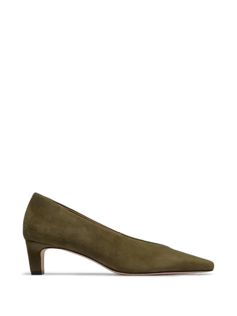 Bernardo Chiara square-toe pumps Green CHIARA
