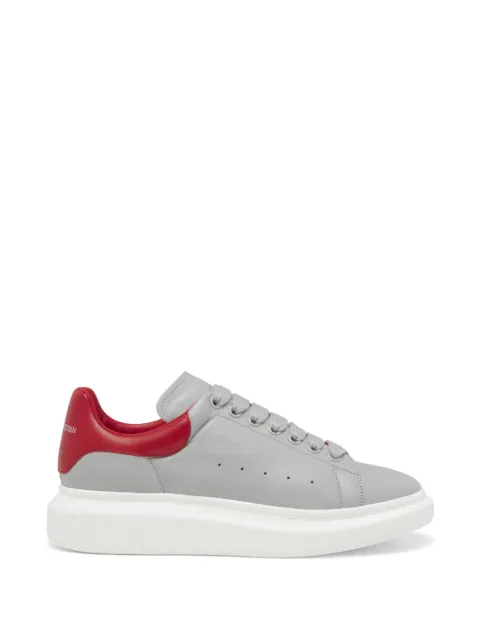 Alexander McQueen chunky leather sneakers Grey 869978WIAKM