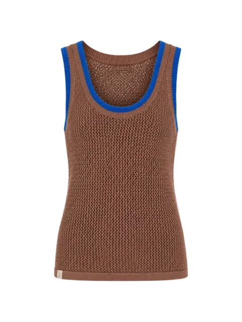 The Upside Avalon Wales knit tank top Brown USW226124