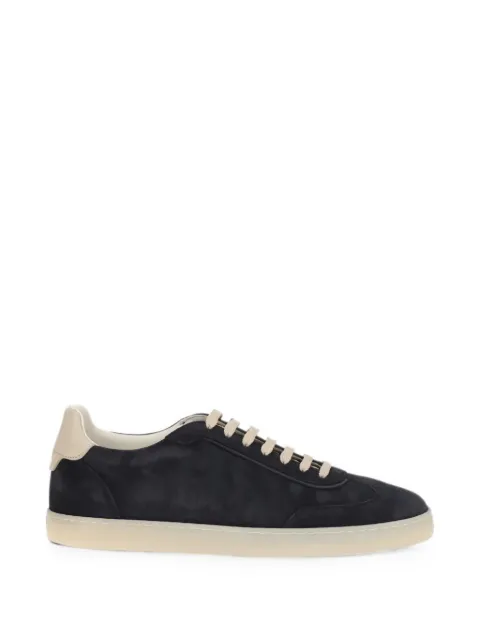 Brunello Cucinelli suede lace-up sneakers Blue MZUMGLJ336COK25