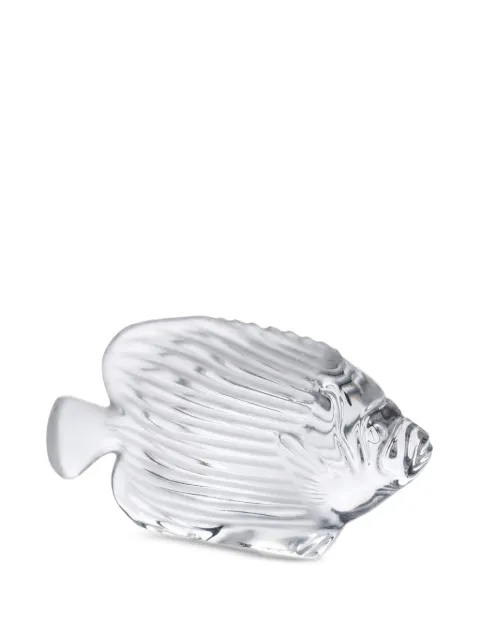 CRISTAL DE SEVRES Empereur fish sculpture White 05554054