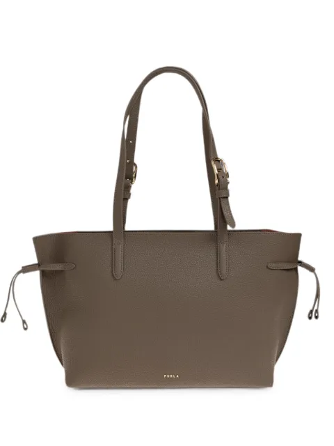 Furla grainy leather tote bag Brown WB02069BX4329