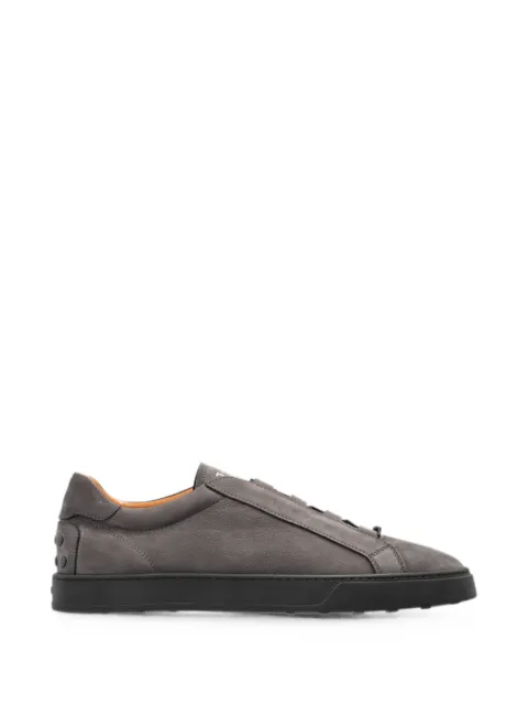 Tod's Gommino-detail leather sneakers Grey XXM04L0JF406RN