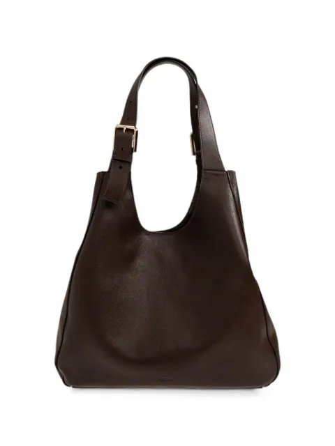Furla buckle-detail leather shoulder bag Brown WB02133BX4482