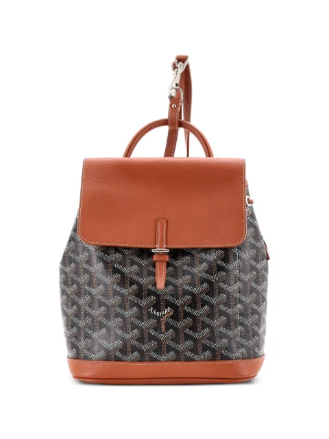 Goyard Pre-Owned Alpin Coated Canvas Mini backpack Brown GHH63NF3Q2SNJ8FB