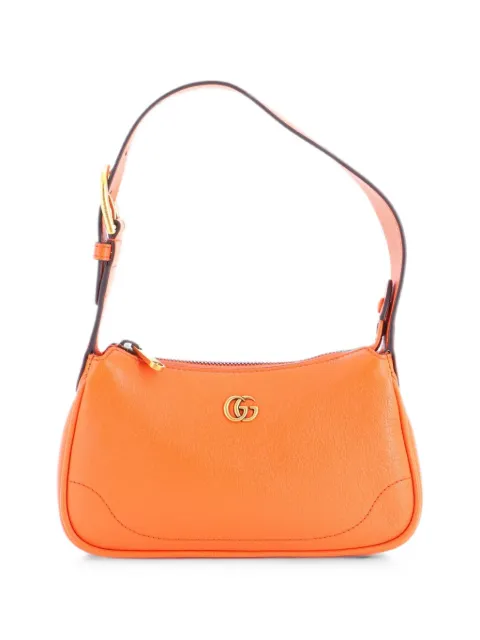 Gucci Pre-Owned Aphrodite Leather Mini shoulder bag Orange XVDCCU16HYS2IM6T