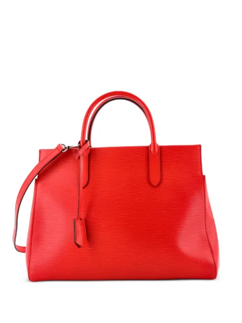 Louis Vuitton Pre-Owned Marly Handbag Epi Leather MM satchel Red 2UKEZ3OT4ZNDLGNO