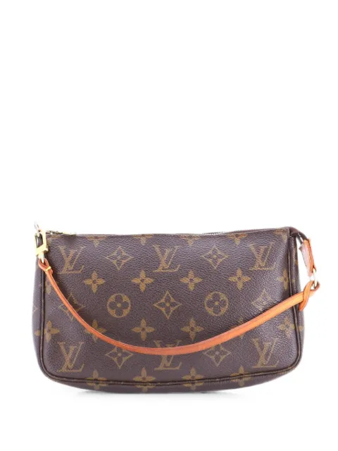 Louis Vuitton Pre-Owned Pochette Accessoires NM Monogram Canvas clutch bag Brown 2L3P2LXYJPQ2G6NG