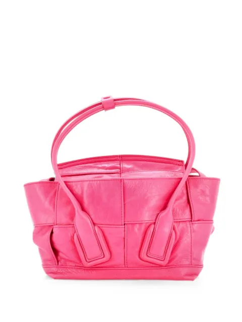 Bottega Veneta Pre-Owned Arco Bag Maxi Intrecciato Leather Mini shoulder bag Pink 06BO0R6RRQ6ZGRVY