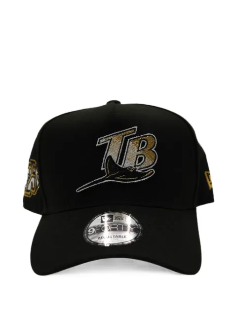 NEW ERA CAP 9FORTY A-Frame Tampa Bay Rays snapback cap Black NE1211