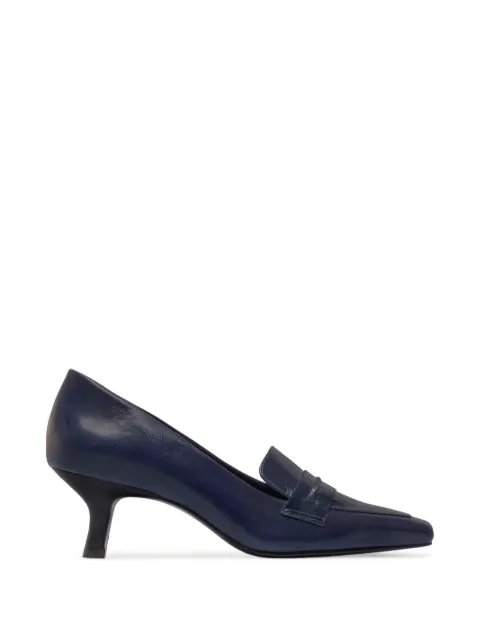 Bernardo Safi penny-slot pumps Blue SAFI