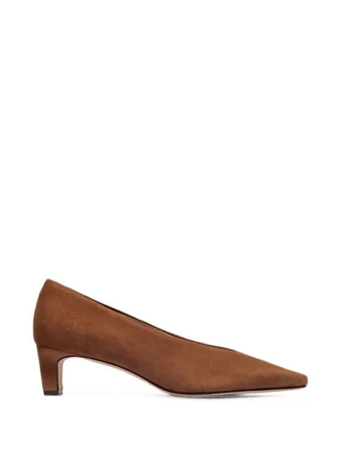 Bernardo Chiara square-toe pumps Brown CHIARA