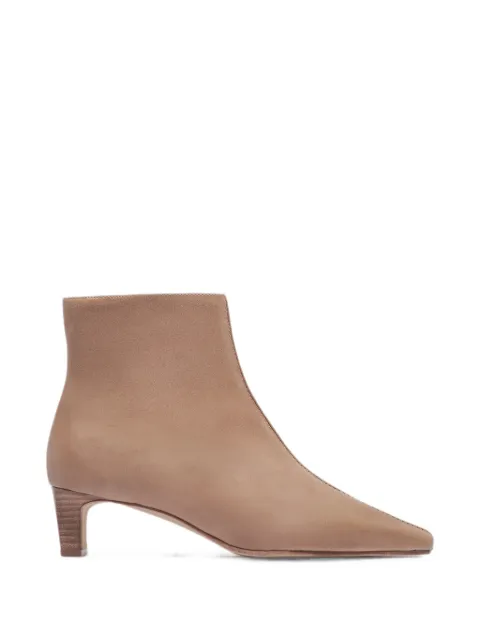 Bernardo Everett square-toe ankle boots Neutrals EVERETT