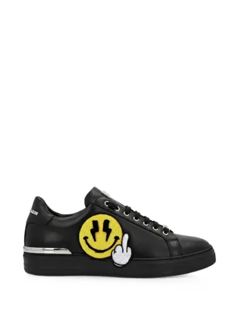 Philipp Plein Plein Smile patch sneakers Black UAFSUSC1078PLE005N