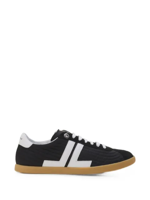 Lanvin Glen quilted sneakers Black FUSKZL01NYSQA261000