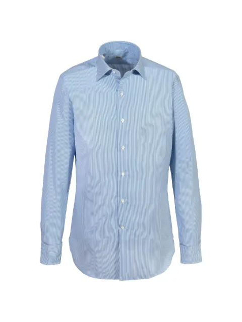 Alessandro Gherardi vertical-stripe shirt Blue BR12G7T1049