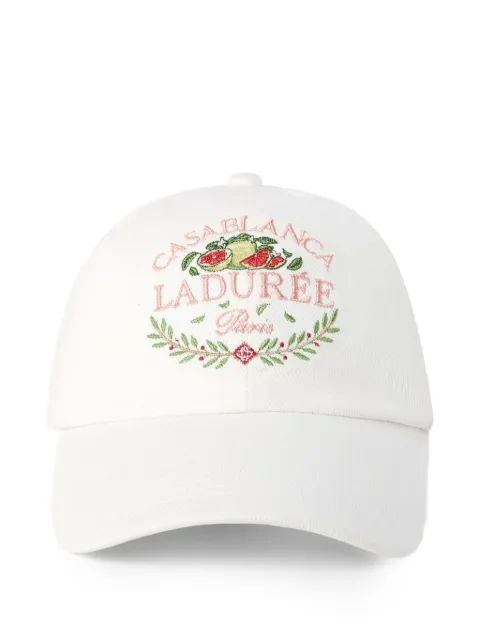 Casablanca x white Laduree Casablanca cap White APF26HAT00202