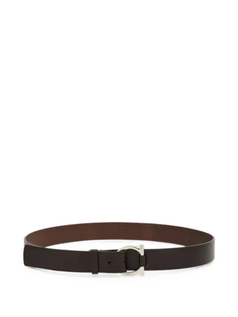 Ferragamo Gancini buckle belt Brown 791042