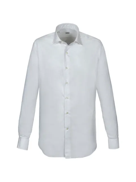 Alessandro Gherardi french-collar button-up shirt White BR12G7T1029