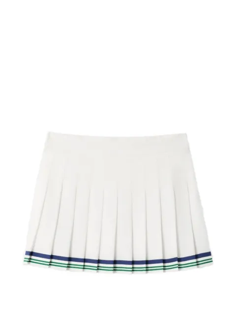 Casablanca Laurel pleated mini skirt White WPF26SK03201
