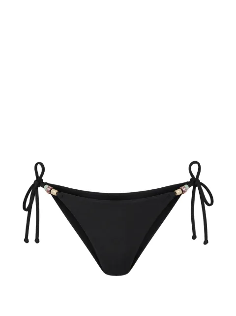 Bond-eye Anali bead-embellished bikini bottoms Black BARE660RV