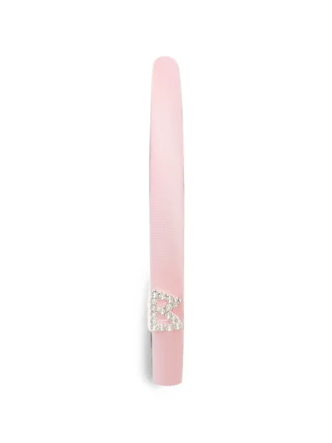 Ruslan Baginskiy crystal-embellished headband Pink CRYSTALEMBELLISHEDHEADBANDOB039PSDMDRBPINKSS26