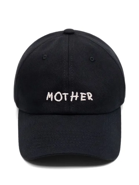 Ruslan Baginskiy Mother logo-embroidered baseball cap Black RUSLANBAGINSKIYMOTHERBASEBALLCAP