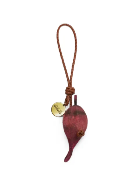 Ruslan Baginskiy Beetroot bag charm Red BAGCHARMBEETROOTBCH067WDLBTRTCOLORREDSS26