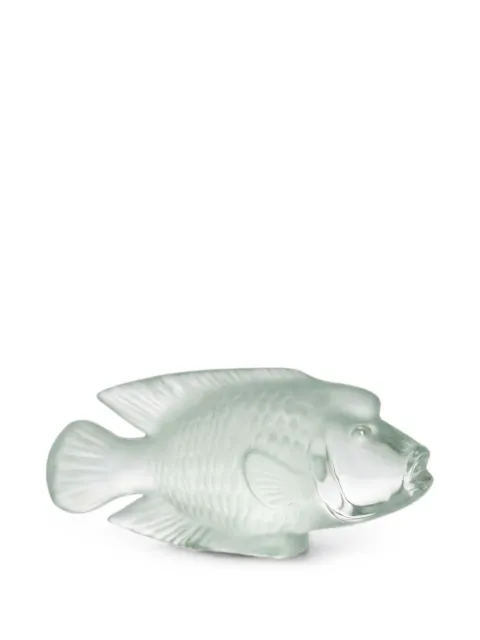 CRISTAL DE SEVRES Napoleon fish ornament White 05554055