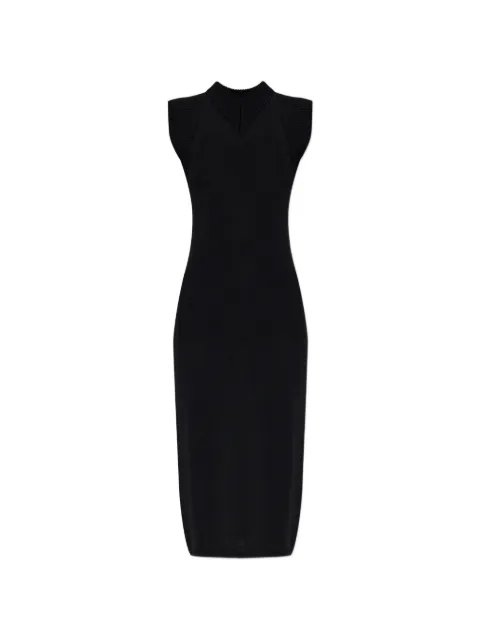 IRO ribbed-knit sleeveless midi dress Black WP33BOREALE0