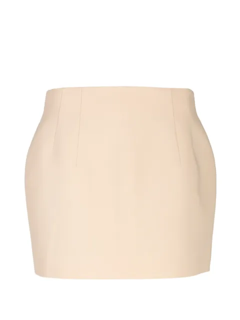 WARDROBE.NYC dart-detail mini skirt Neutrals W34004H26WV