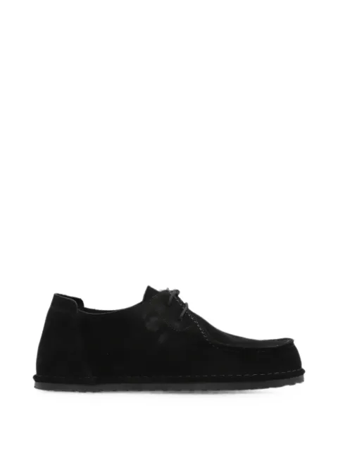 Birkenstock lace-up suede loafers Black 1034385