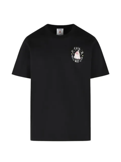 Casablanca Casaway graphic-print T-shirt Black MPF26JTS00111