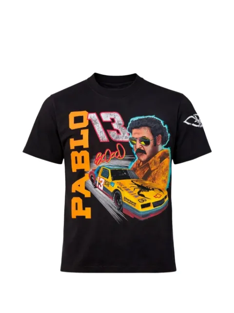 B WOOD Pablo graphic-print T-shirt Black BWOODPABLOTBSS26