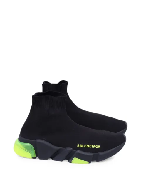 Balenciaga Pre-Owned Speed clear-sole sneakers Black BAPUUSSH600730W