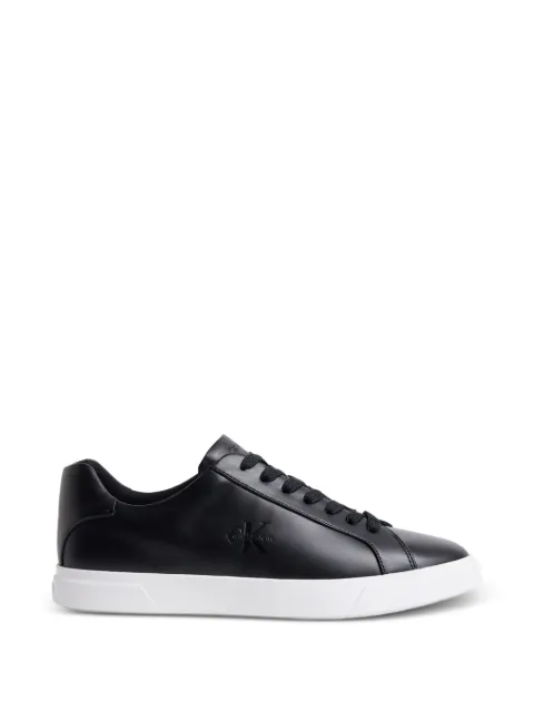 Calvin Klein logo-embossed lace-up sneakers Black HM0HM02123BEH