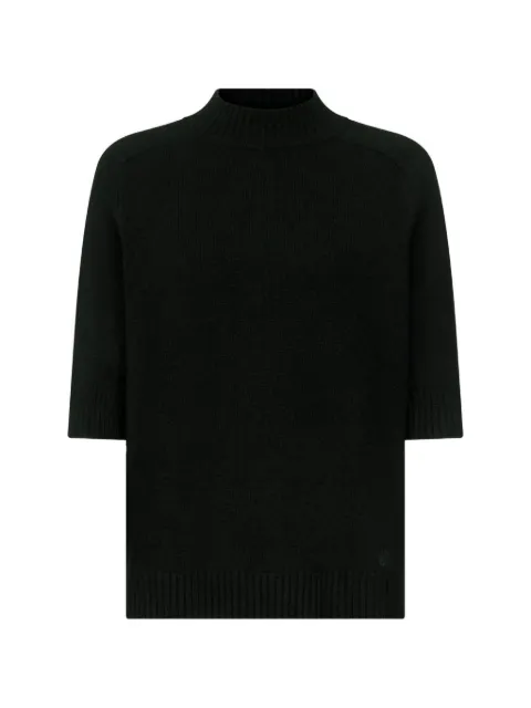 LouLou de Saison Ruth stand-collar cashmere jumper Black RUTH