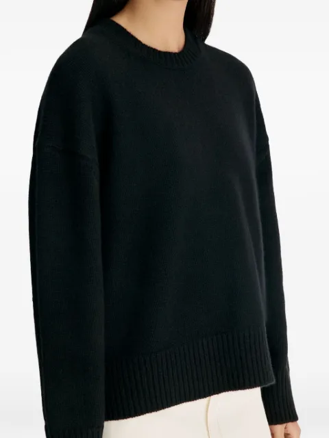 LouLou de Saison Pia LDS cashmere crew-neck jumper Black PIALDS