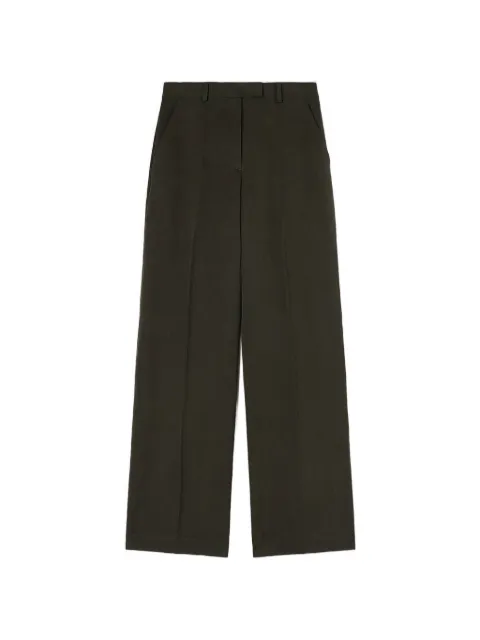 RETORI pleated wide-leg trousers Green 03WFAPA014IU01