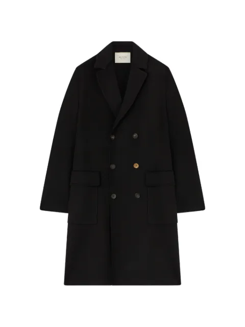 RETORI double-breasted coat Black 01MFACO001WD01
