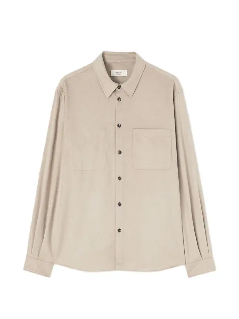 RETORI rope-detail shirt jacket Neutrals 02MFAJA006SU02