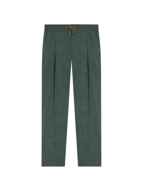 RETORI drawstring pleated trousers Green 01MFAPA002LF01